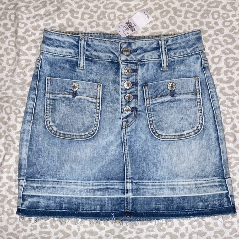 American eagle skirt size 4 button fly